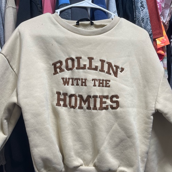 SHEIN Tops - Shein | Rolling With The Homies Sweatshirt